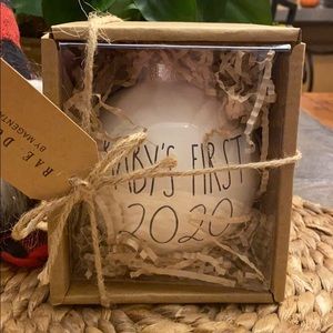 Rae Dunn “BABY’S FIRST 2020” Ornament